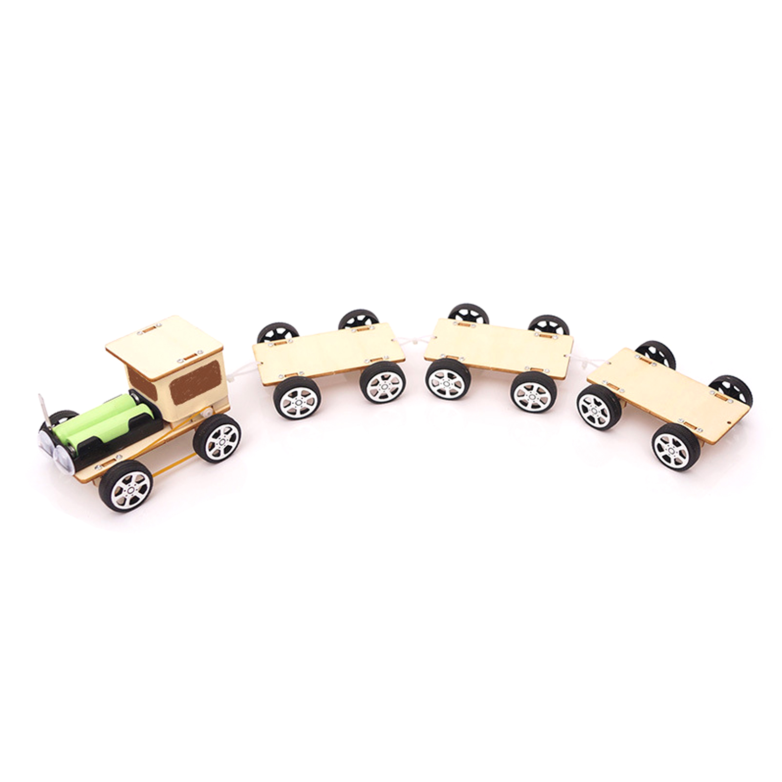 Science Project Kit - STEM DIY Kit Oyuncaklar Tren Elektrikli
