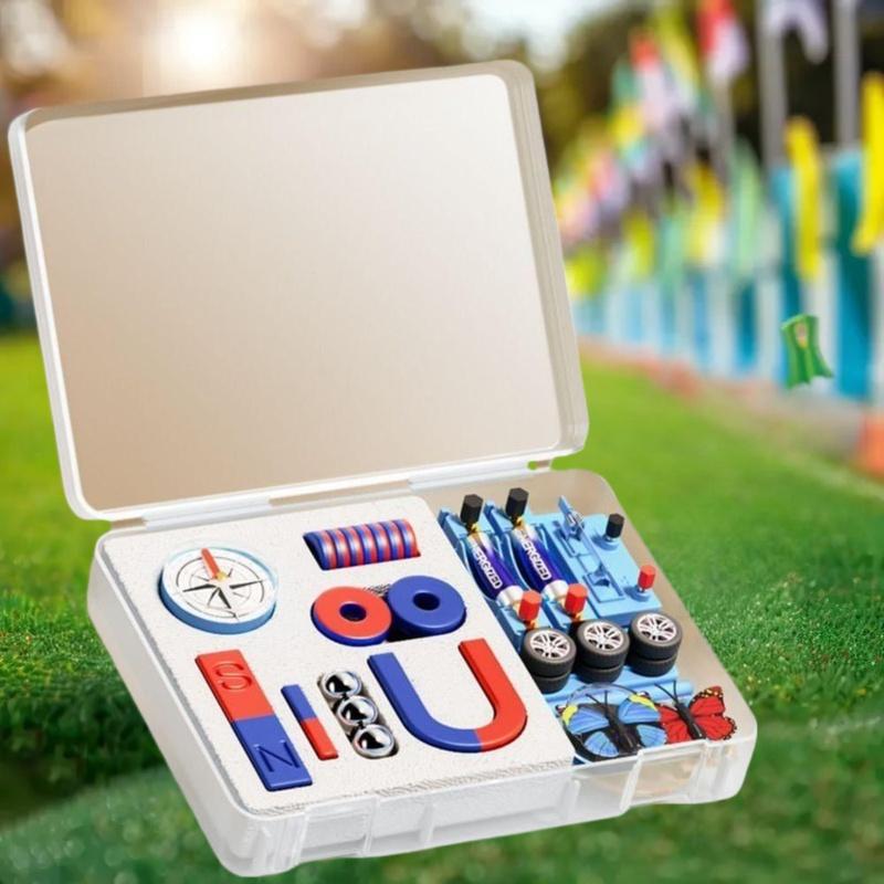 Science Project Kit - 1 takım eğitici deney çubuk halkalı