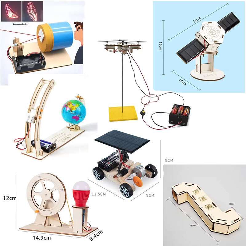 Science Project Kit - Çocuklar İçin Kendin Yap Bilim Oyuncakları