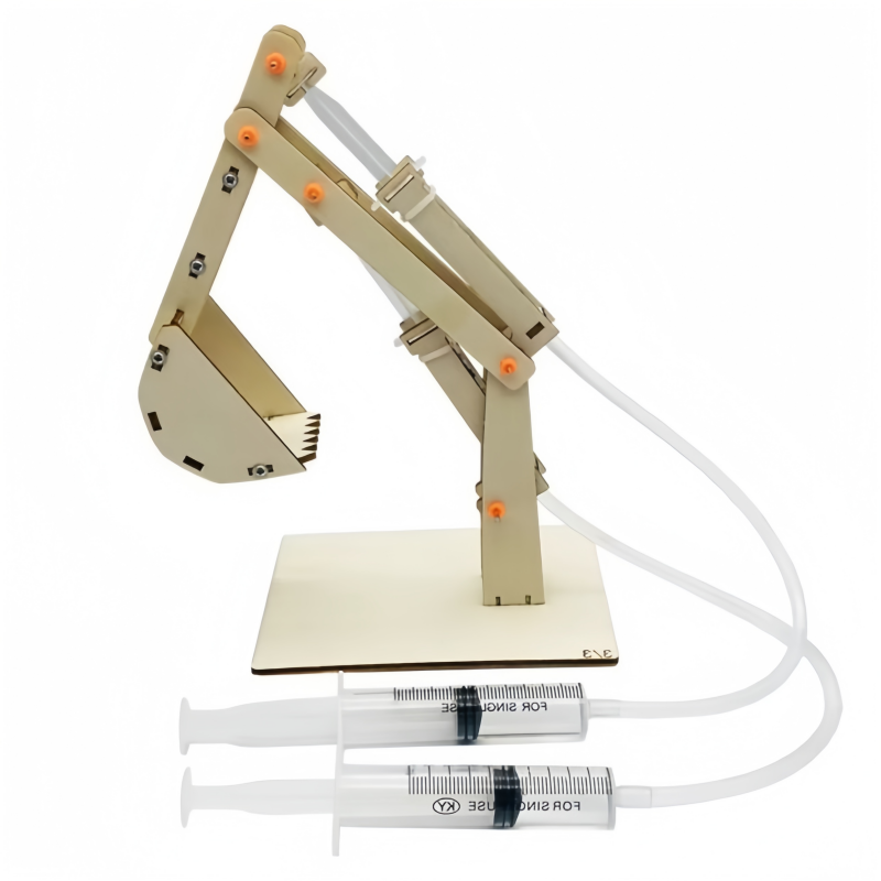 Science Project Kit - DIY Hidrolik Ekskavatör Modeli Çocuklar İçin