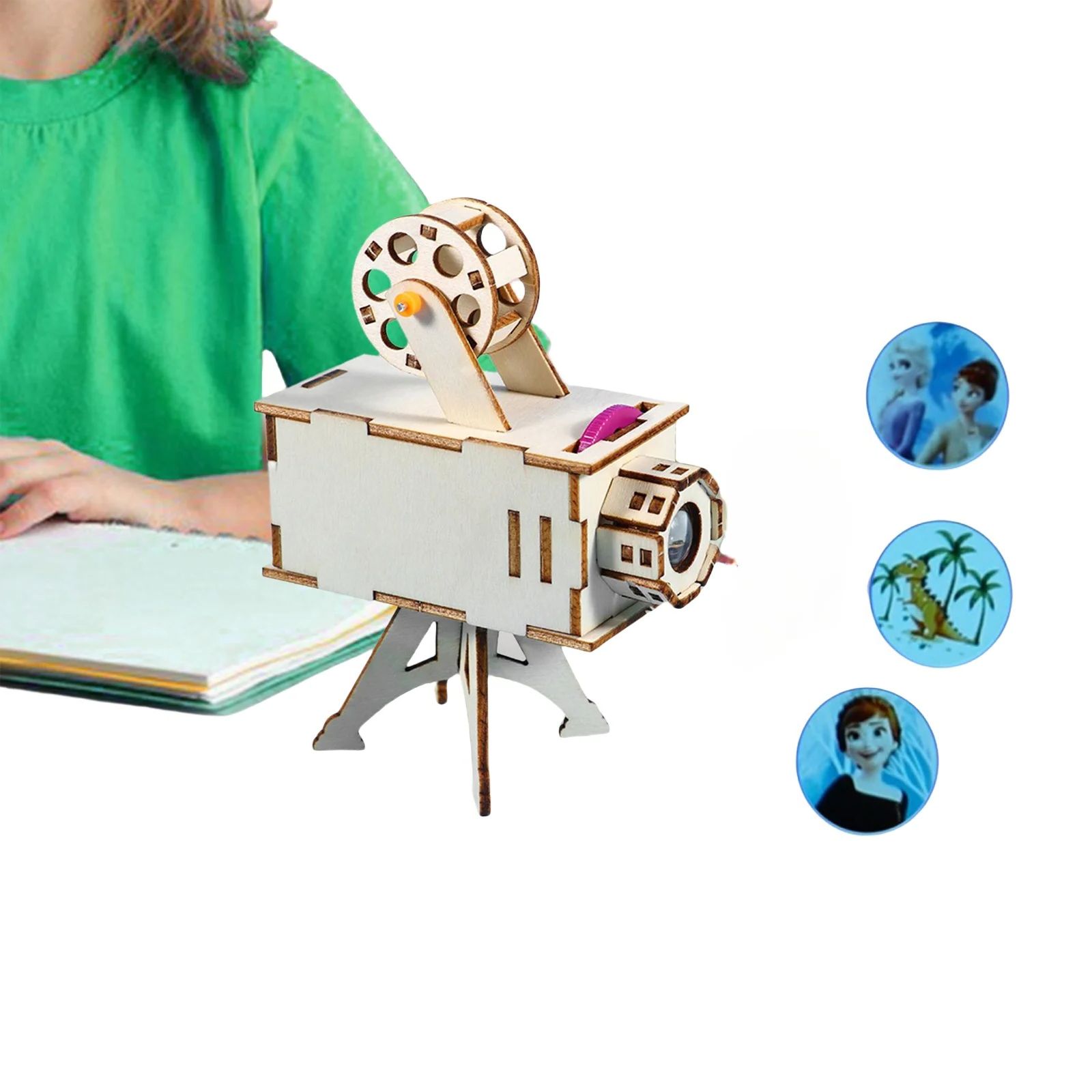 Science Project Kit - DIY Ahşap Bilim Projesi model seti