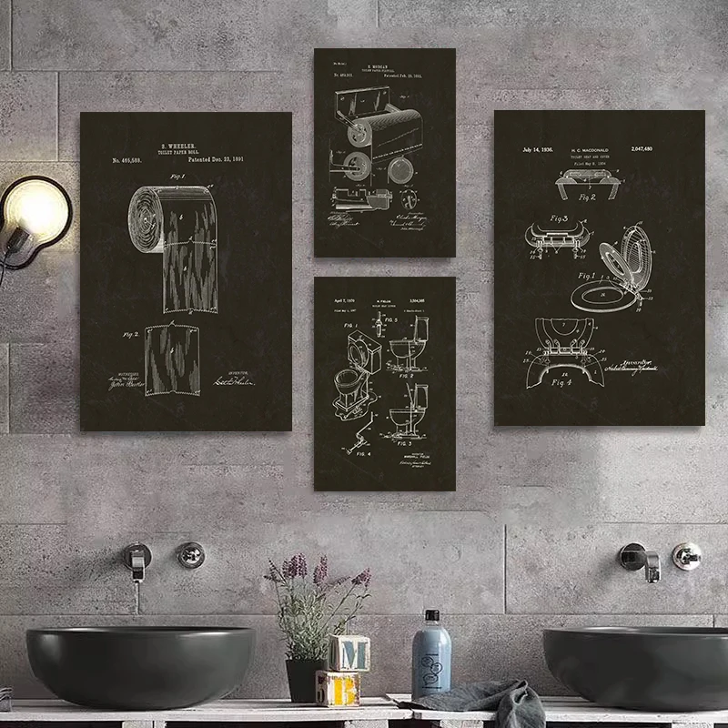 Modern Tuvalet Kağıdı Blueprin - Star Map Poster incelemesi ve fiyatı