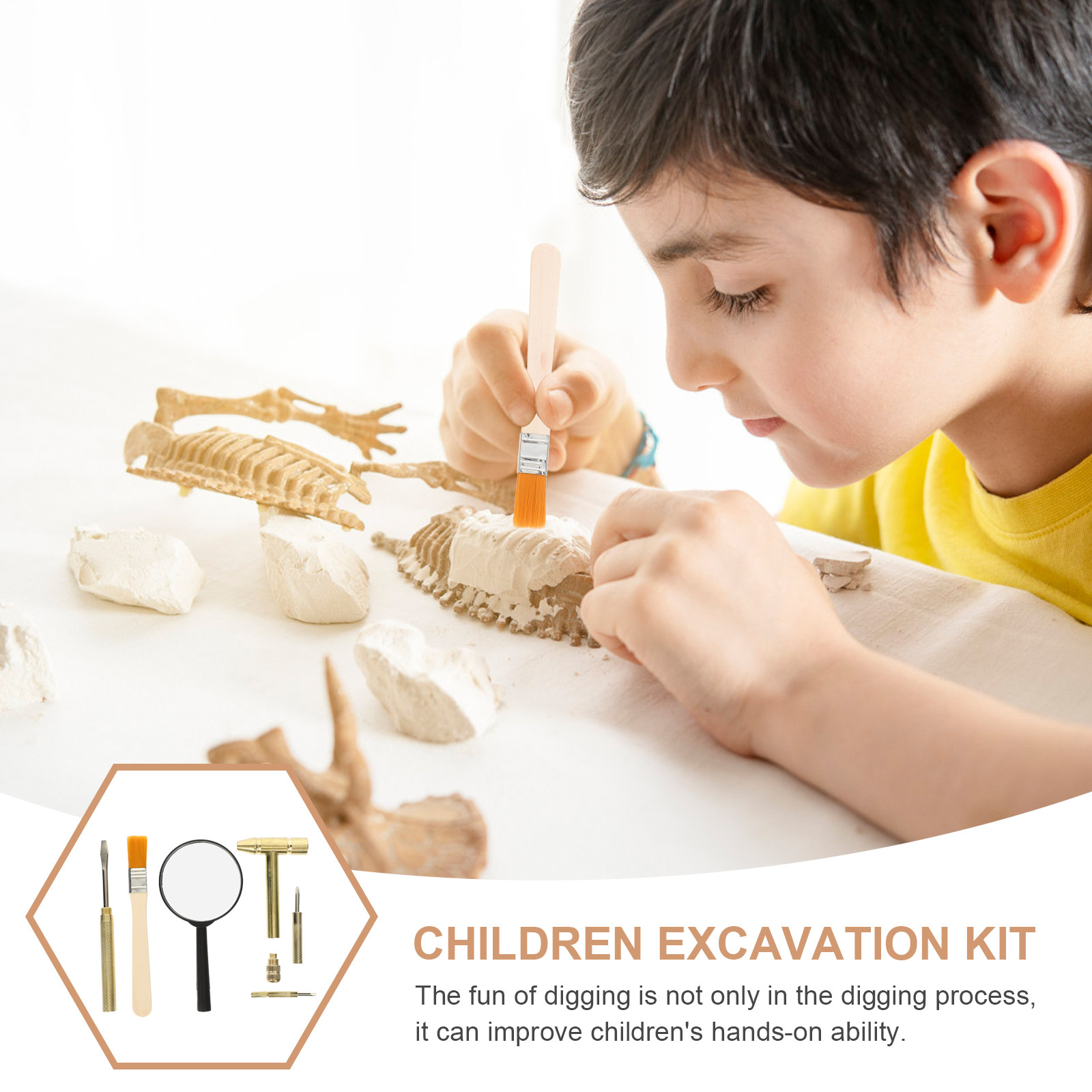 1 Takım Çocuk Kazı Aleti Seti  - Science Kit incelemesi ve fiyatı