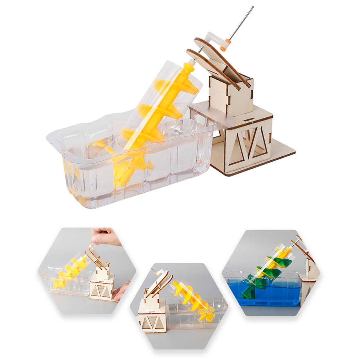 Bilimsel Deney Arşimet Su Çark - Science Project Kit incelemesi ve fiyatı
